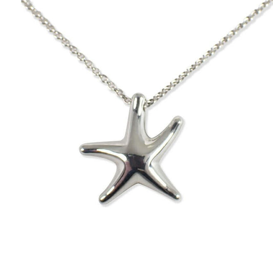 Tiffany & Co 925 Star Fish Pendant Necklace