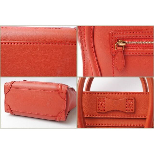 Celine Branded Bag Shoulder Nano Shopper Luggage Brig Cles — view 5