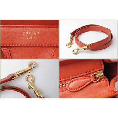 Celine Branded Bag Shoulder Nano Shopper Luggage Brig Cles — view 7
