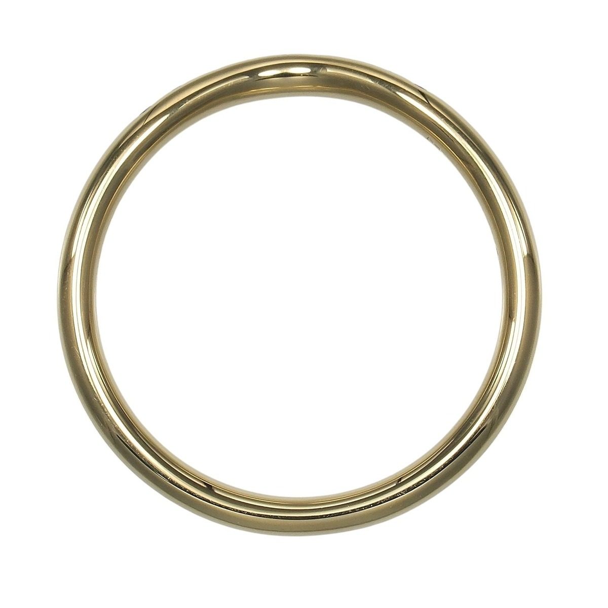 Tiffany & Co Curved Band Gold Diamond Ring — view 10
