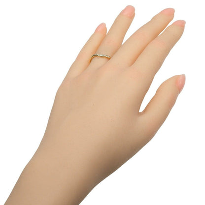 Tiffany & Co Curved Band Gold Diamond Ring — view 2