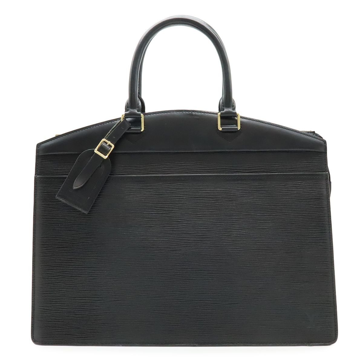 Louis Vuitton Epi Riviera Handbag Noir Black Gold