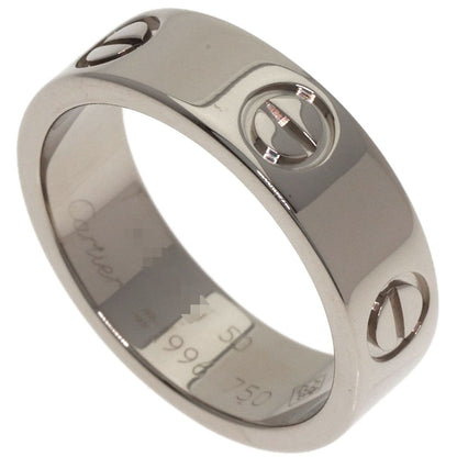 Cartier Love Ring 50 18K White Gold