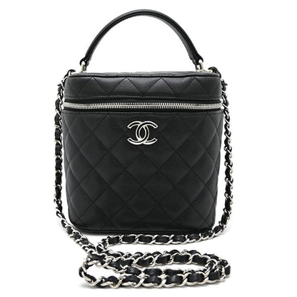 Chanel Shoulder Bag Caviar Black