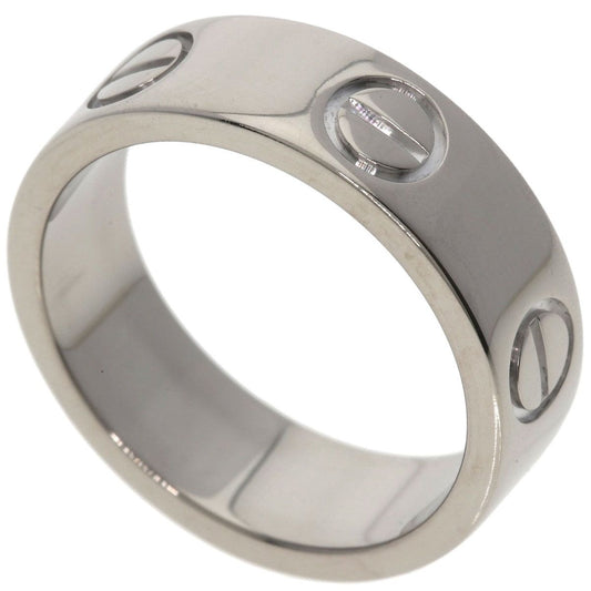 Cartier Love Ring 48 18K White Gold
