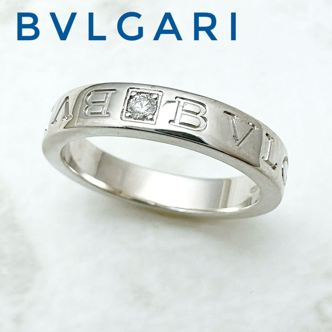 Bvlgari Diamond Why White Gold Ring 56