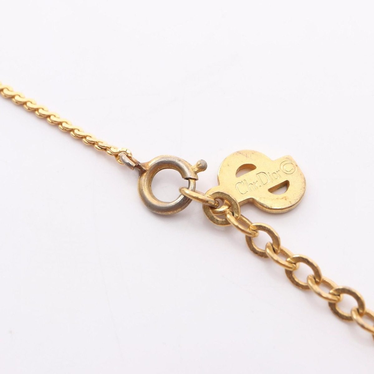 Dior Necklace Cdlogo Gold — view 4