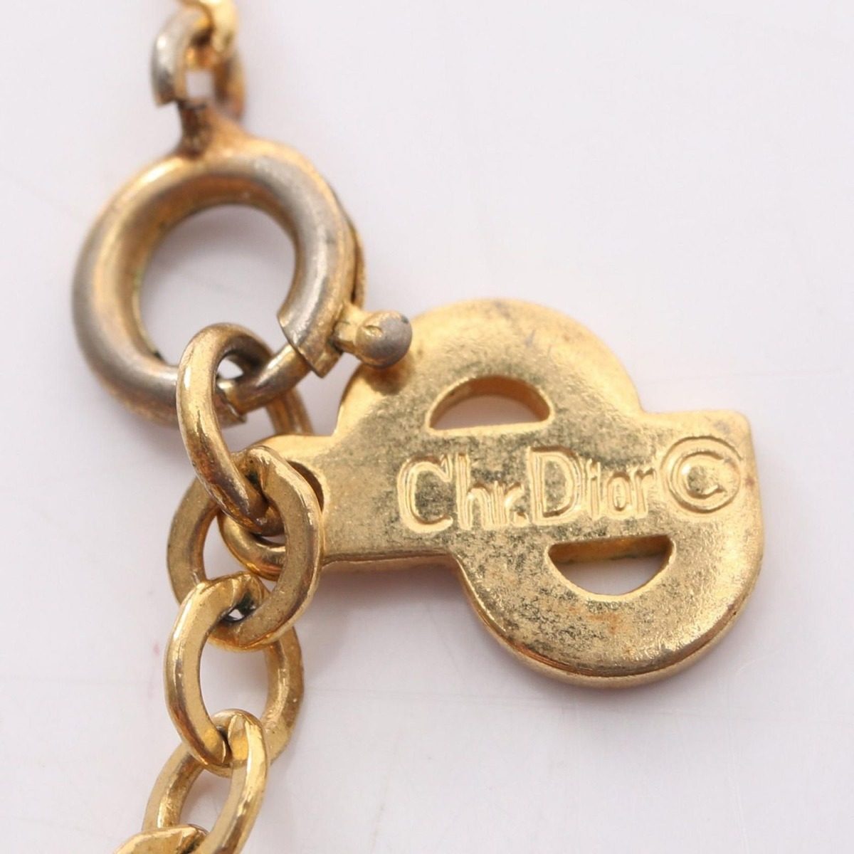 Dior Necklace Cdlogo Gold — view 5