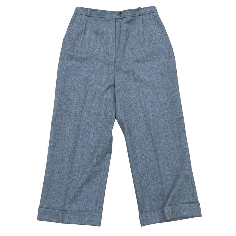 Hermes Wool Pants Size 40 Bottoms Gray 28161