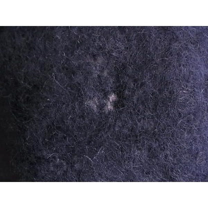 Loewe Anagram Mohair Wool Nylon Fringe Scarf Shawl Gray Blue — view 6