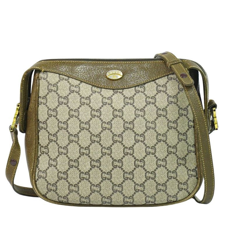 Gucci Plus GG Shoulder Bag Pochette Beige