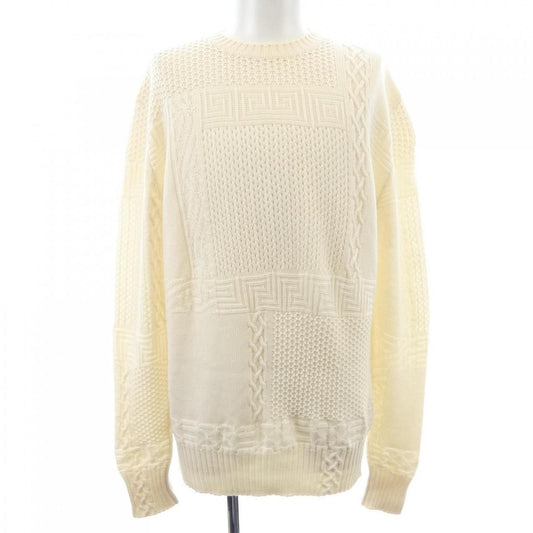 Versace Knit Sweater White
