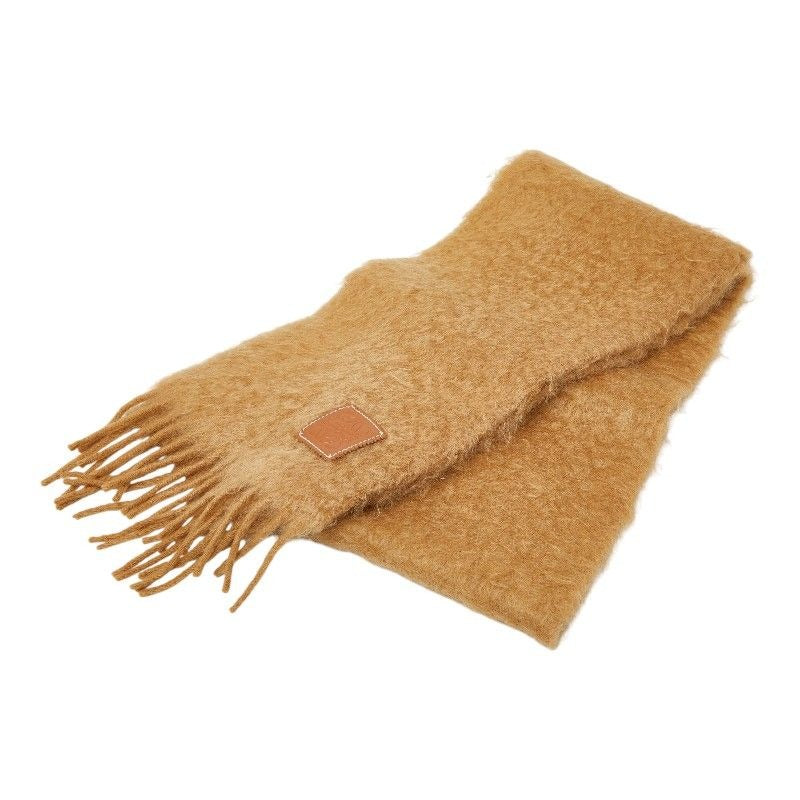 Loewe Anagram Brown Wool Nylon Mohair