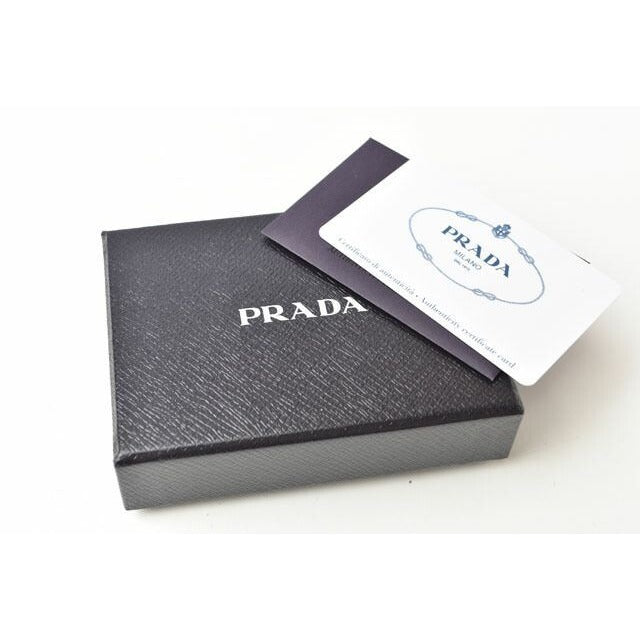 Prada Key Case Holder 6 Rings 1 Pg222 Vitello MOVE Shape Push Leather — view 10