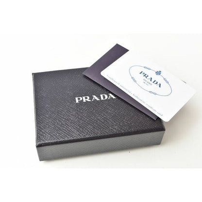 Prada Key Case Holder 6 Rings 1 Pg222 Vitello MOVE Shape Push Leather — view 10