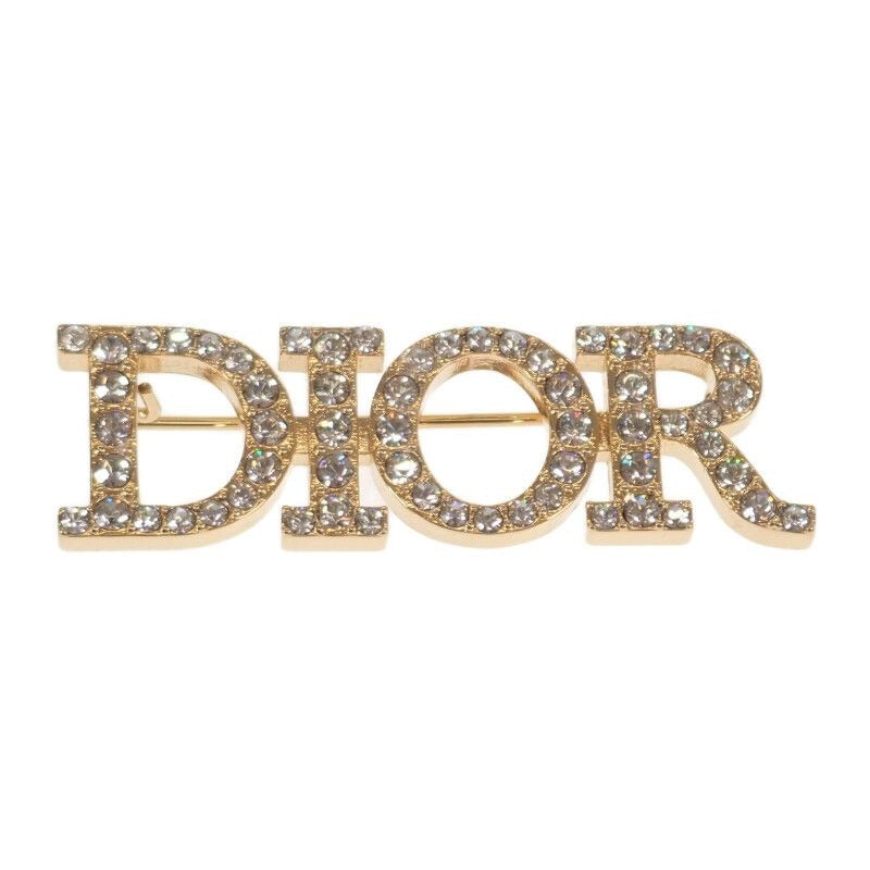 Christian Dior Dioevolution V0454 Dvocy d301 Brooch Metal Rhinestone
