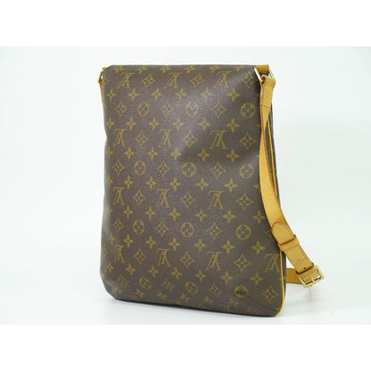 Louis Vuitton Musette Monogram Shoulder Bag Pochette Brown — view 2