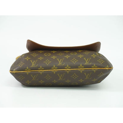 Louis Vuitton Musette Monogram Shoulder Bag Pochette Brown — view 4