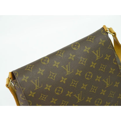 Louis Vuitton Musette Monogram Shoulder Bag Pochette Brown — view 5