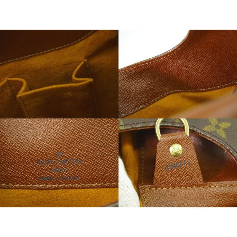 Louis Vuitton Musette Monogram Shoulder Bag Pochette Brown — view 9