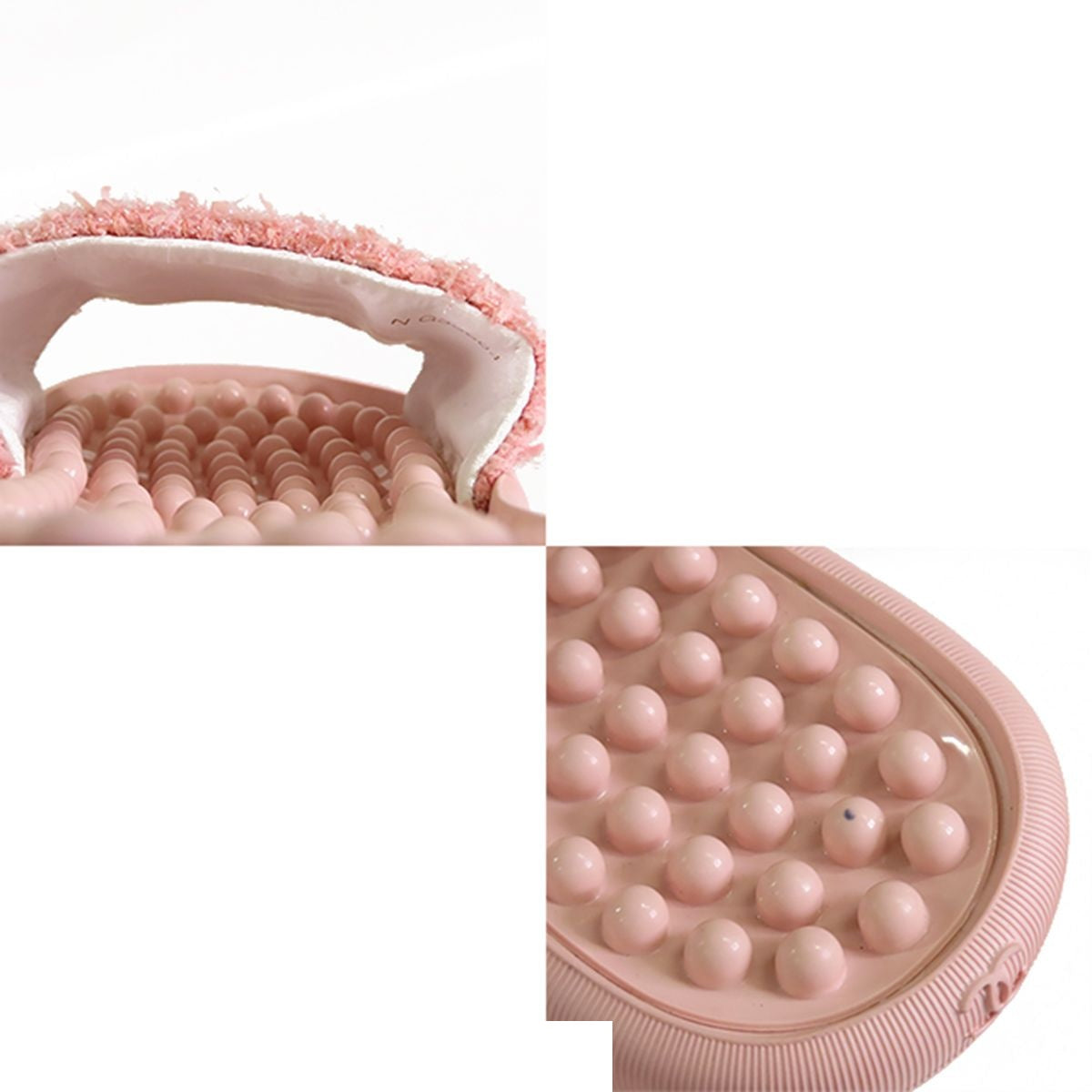 Chanel Flat Sandals Pink Tweed Rubber Sandal — view 8