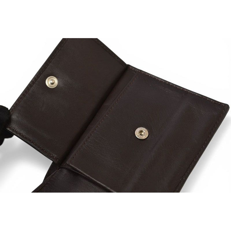 Fendi Wallet Bifold Zipper Style Fold Zucca Pattern Brown — view 7