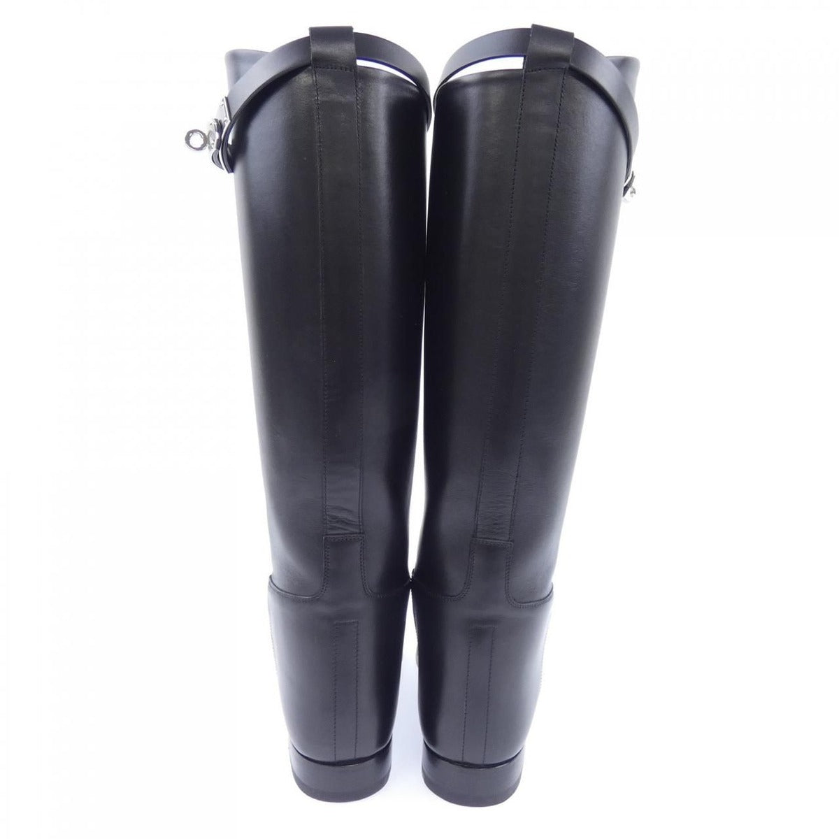 Hermes Jumping Kelly Buckle Long Boots — view 5