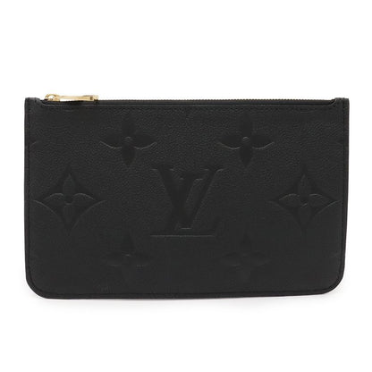Louis Vuitton Monogram Empreinte Neverfull MM Pouch Only Noir Black