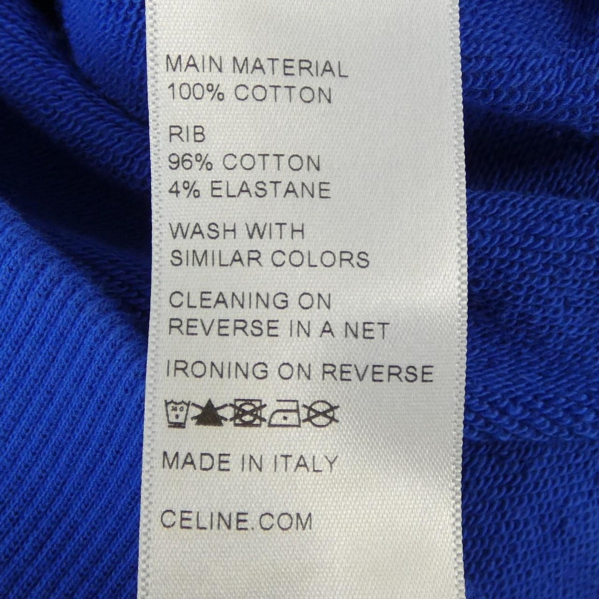Celine Hoodie Blue XL — view 3