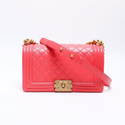 Chanel Shoulder Bag Boy Caviar