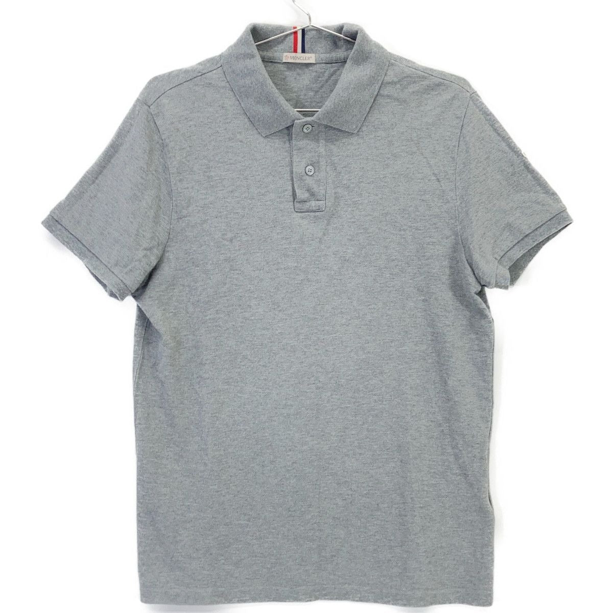 Moncler le Gray Sleeve Wappen Polo Shirt