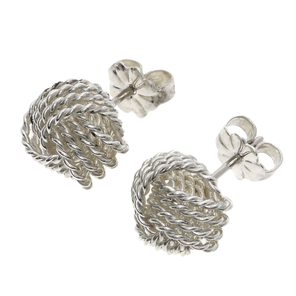 Tiffany & Co. Mesh Ball Earrings