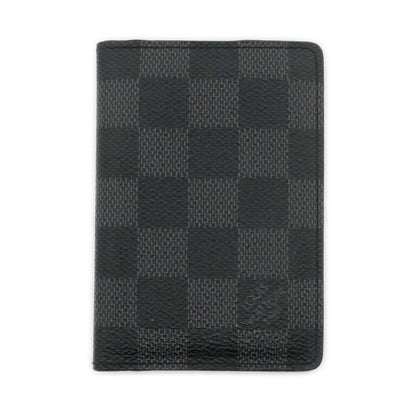 Louis Vuitton Card Case Organizer de Poche Damier Graphite Leather
