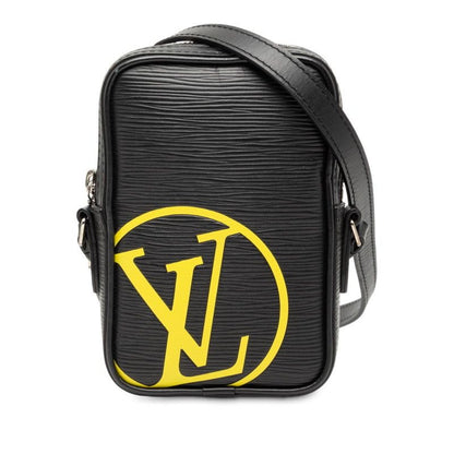 Louis Vuitton Epi Danube PM Black Yellow Leather
