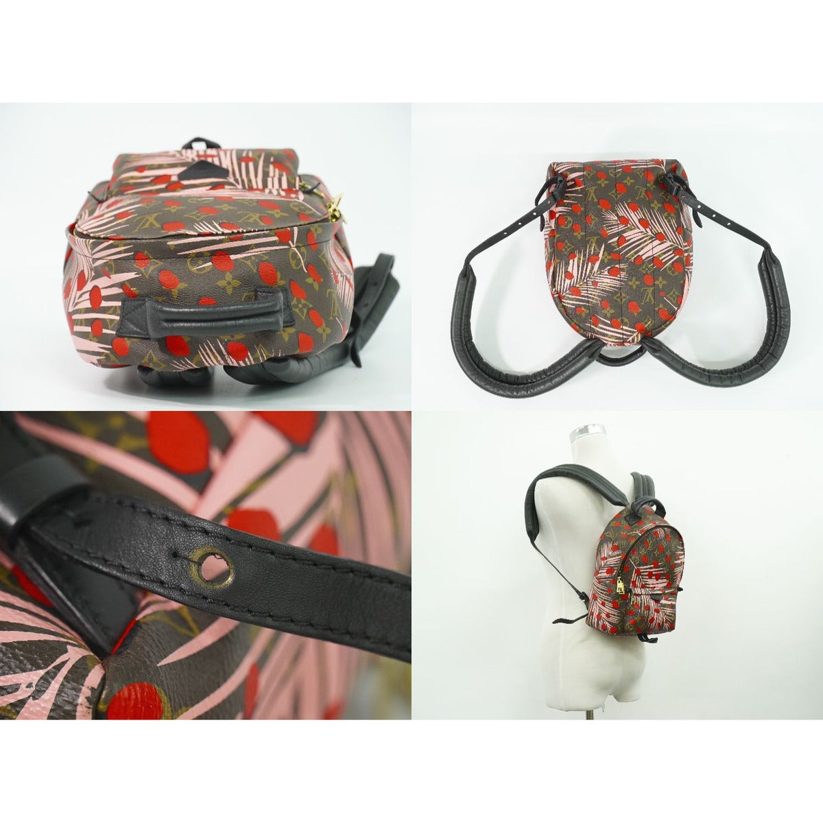 Louis Vuitton LV Palm Spring PM Jungle Dot Monogram Backpack — view 6