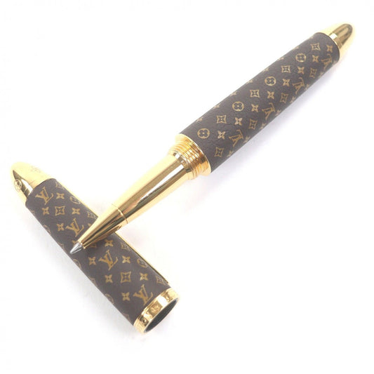 Louis Vuitton Ballpoint Pen Monogram Brown Gold
