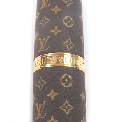 Louis Vuitton Ballpoint Pen Monogram Brown Gold — view 5