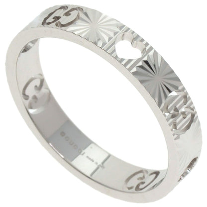 Gucci Icon Heart Ring 18K White Gold