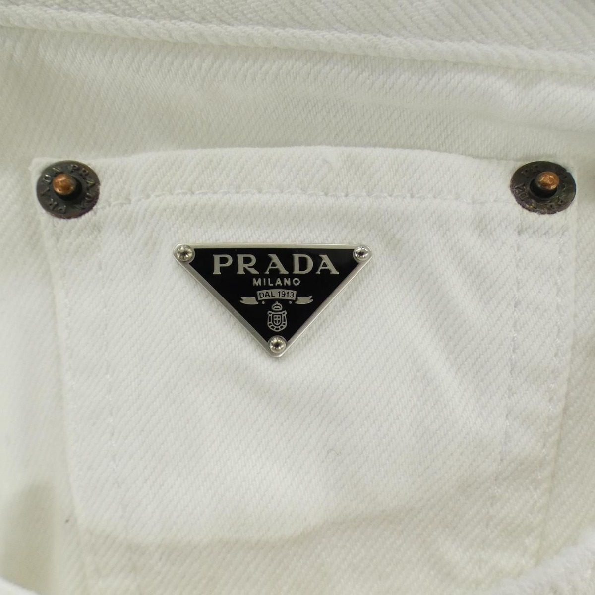 Prada Triangle Logo Pants — view 6