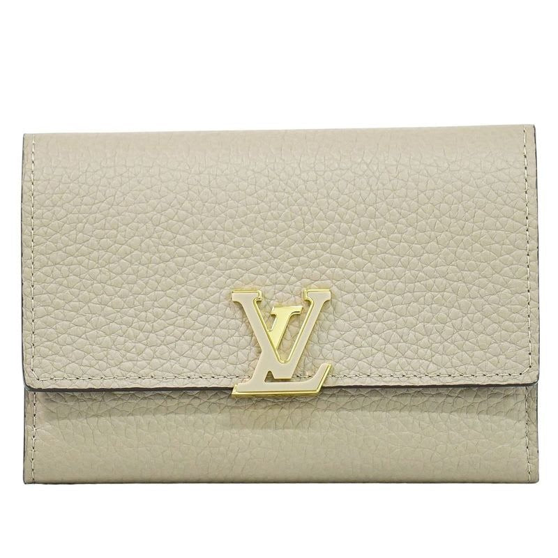 Louis Vuitton Portefeuille Capucines Taurillon Leather Fold Wallet
