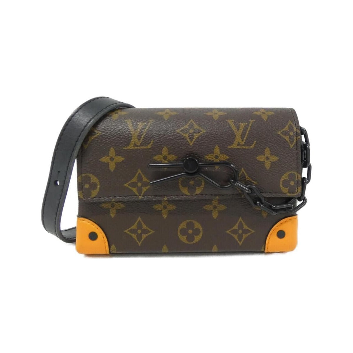 Louis Vuitton Monogram Macassar Steamer Wearable Wallet Shoulder Bag