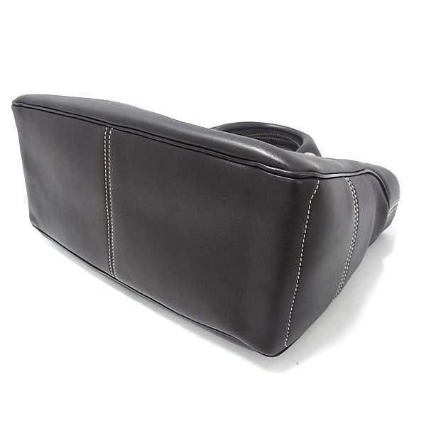 Celine Handbag Macadam Boogie Bag Dark Brown Leather — view 5