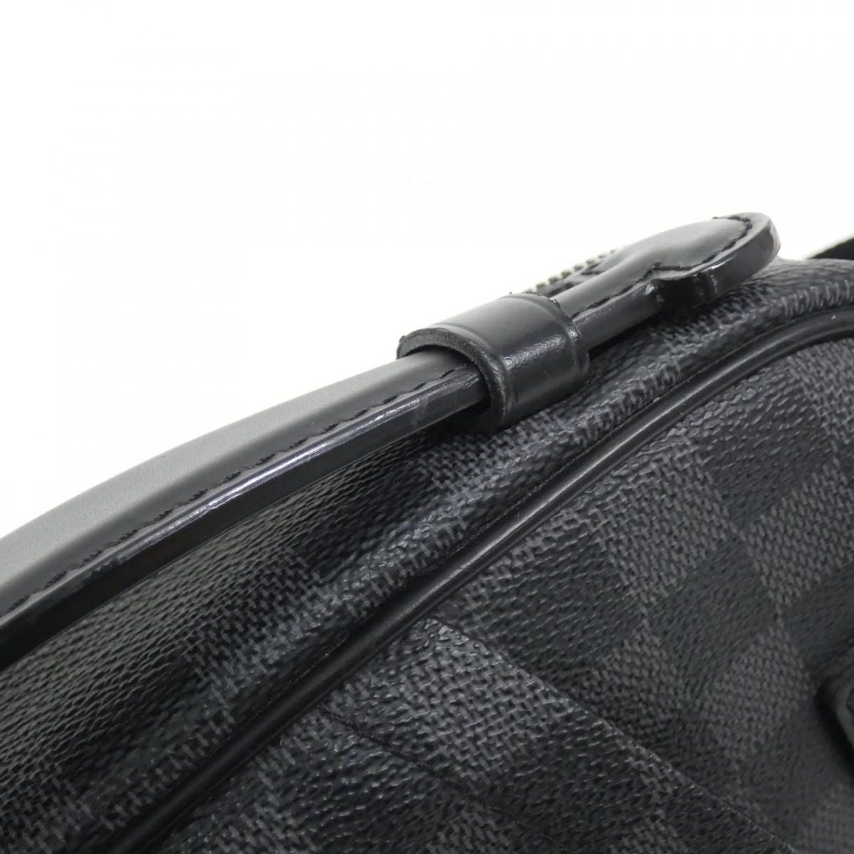 Louis Vuitton Damier Graphite Ambler Shoulder Bag — view 7