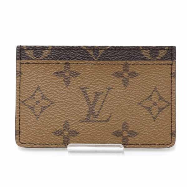 Louis Vuitton Card Case Holder Sample Business Monogram Reverse