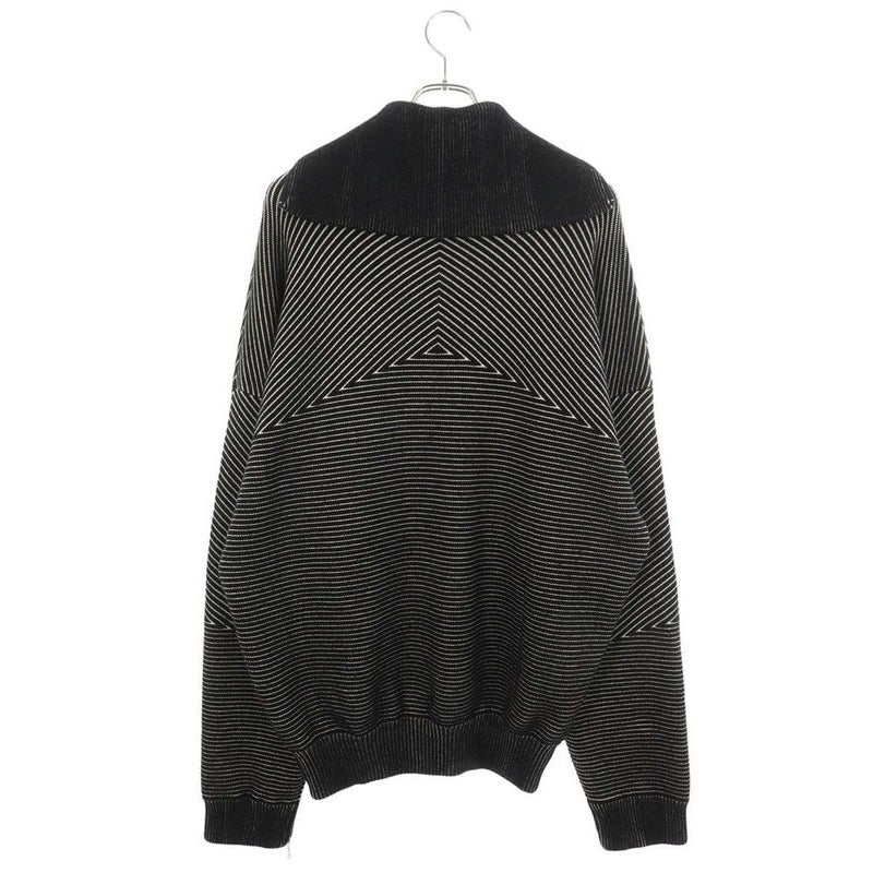 Balenciaga 17 AW T1388 Homme Jacquard Zip Up Knit — view 2
