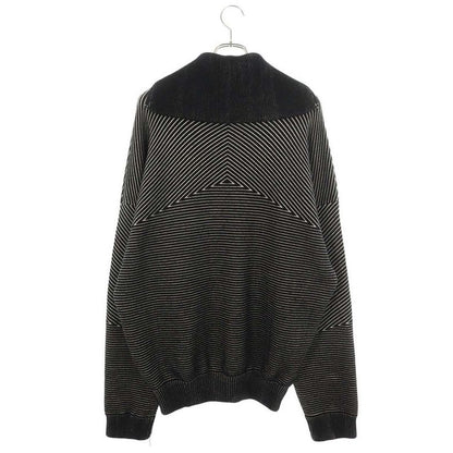 Balenciaga 17 AW T1388 Homme Jacquard Zip Up Knit — view 2