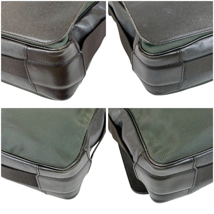 Louis Vuitton Taiga Line Victor Cross Black Khaki Green — view 8