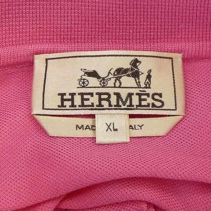 Hermes Polo Shirt Pink XL — view 4
