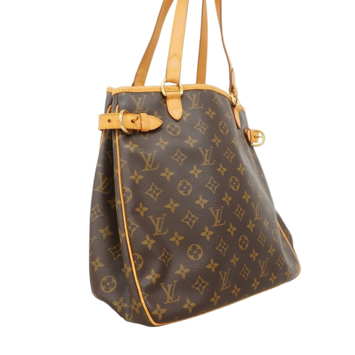 Louis Vuitton Tote Monogram Batignolles Vertical Brown — view 2