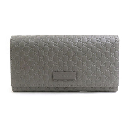 Gucci Long Wallet Micro Guccissima